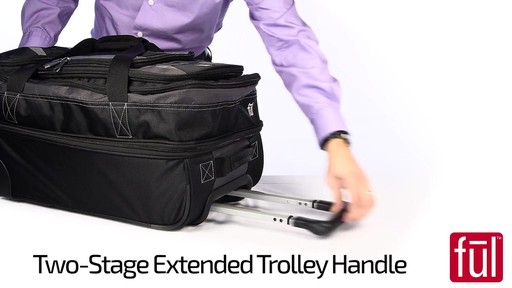 ful Transit Rolling Duffel Bag - on eBags.com - image 9 from the video