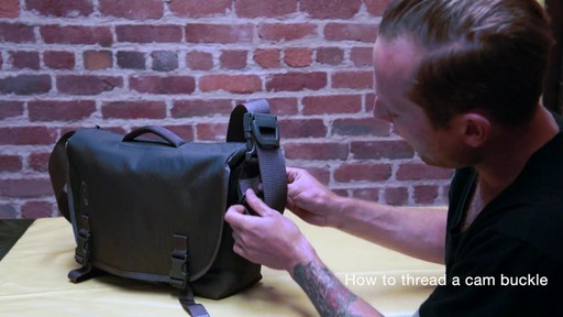 Timbuk2 - How to Thread Cam Buckle - image 10 from the video