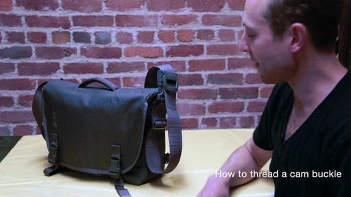 Timbuk2 - How to Thread Cam Buckle - image 2 from the video
