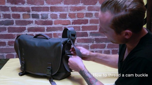 Timbuk2 - How to Thread Cam Buckle - image 3 from the video