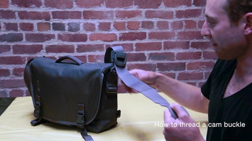 Timbuk2 - How to Thread Cam Buckle - image 4 from the video