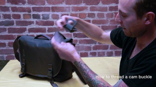 Timbuk2 - How to Thread Cam Buckle - image 6 from the video