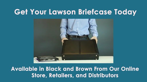 McKlein USA Lawson Leather Attache Case - image 9 from the video