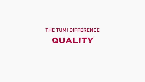 The Tumi Difference - Innovation - image 1 from the video