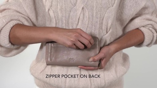 The Sak Sonora Zip Around Wallet - image 4 from the video