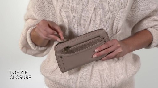 The Sak Sonora Zip Around Wallet - image 5 from the video