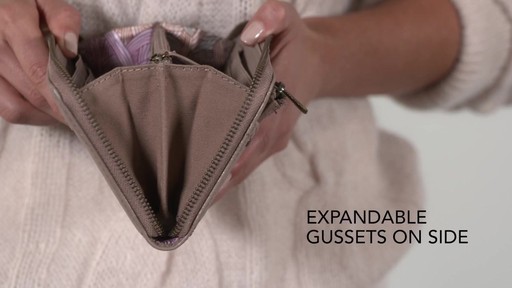 The Sak Sonora Zip Around Wallet - image 8 from the video