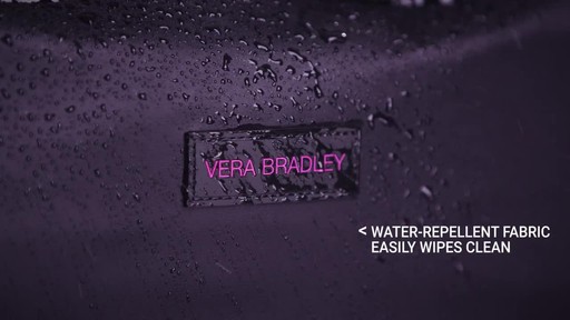 Vera Bradley Large Foldable Roller Luggage - image 3 from the video