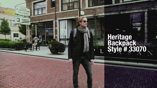 Travelon Anti-Theft Heritage Backpack - image 8 from the video