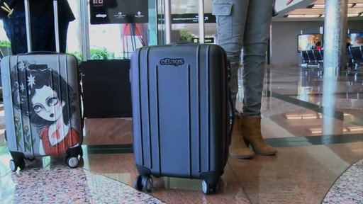 eBags EXO Hardside Spinners at Denver International Airport - image 10 from the video