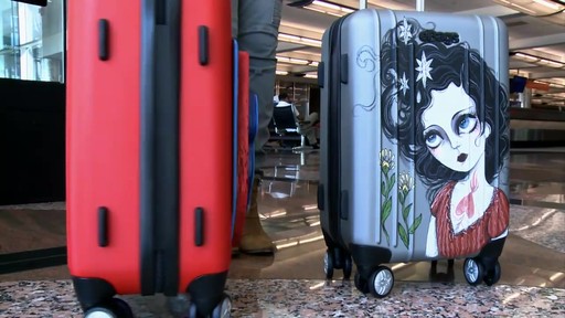 eBags EXO Hardside Spinners at Denver International Airport - image 4 from the video
