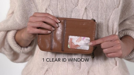 The Sak Iris Card Wallet - on eBags.com - image 6 from the video