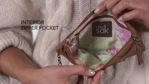 The Sak Iris Card Wallet - on eBags.com - image 7 from the video