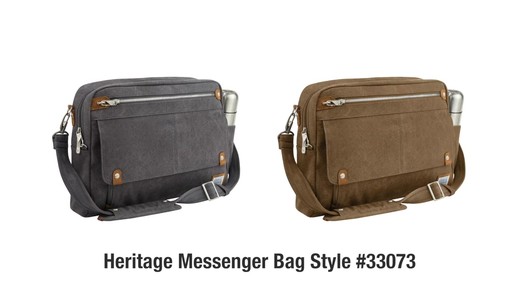 Travelon Anti-Theft Heritage Messenger Bag - eBags.com - image 10 from the video