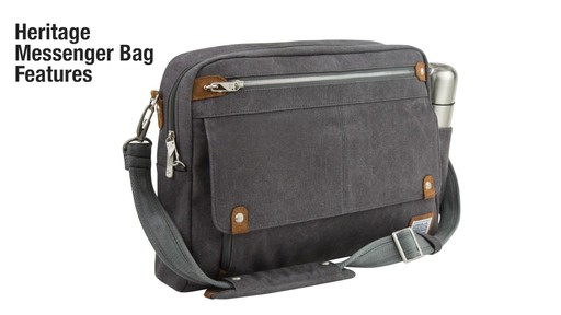 Travelon Anti-Theft Heritage Messenger Bag - eBags.com - image 2 from the video