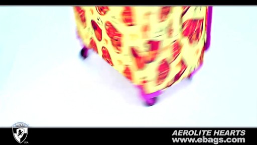Heys USA Aerolite Hearts 3 Piece Spinner Set Rundown - image 3 from the video