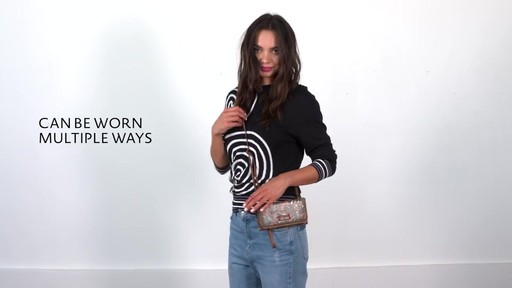 Sakroots Artist Circle Tech Wallet Crossbody - image 9 from the video
