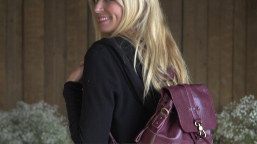 The Sak - Mariposa Convertible Backpack - image 10 from the video