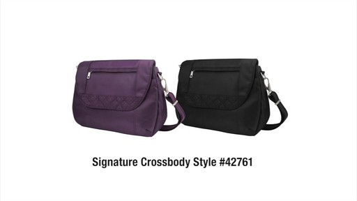 Travelon Anti-Theft Signature Cross-Body Bag - eBags.com - image 10 from the video