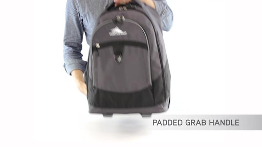 High Sierra Chaser Rolling Backpack - eBags.com - image 6 from the video