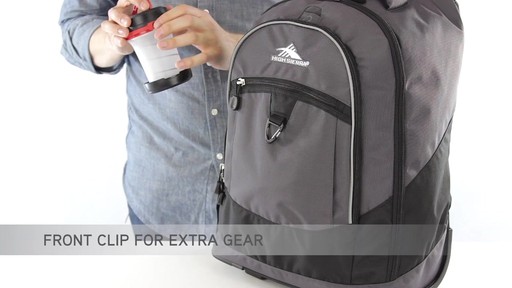 High Sierra Chaser Rolling Backpack - eBags.com - image 9 from the video
