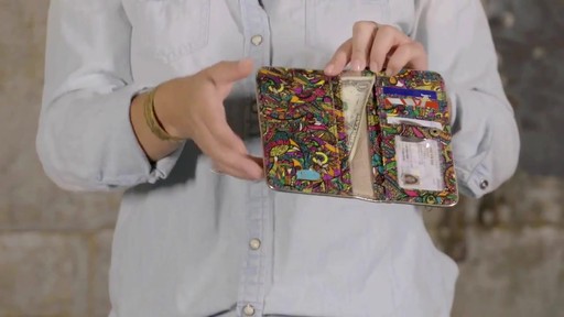 Sakroots Artist Circle Slim Wallet - image 9 from the video