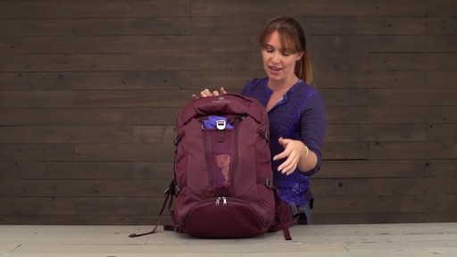 Eagle Creek Womens Global Companion 40L Backpack - image 10 from the video