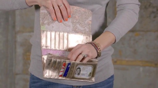 The Sak Iris Flap Wallet - image 5 from the video