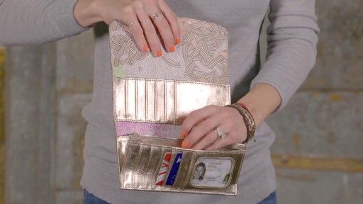 The Sak Iris Flap Wallet - image 6 from the video