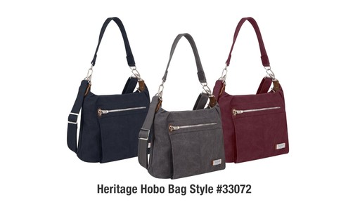 Travelon Anti-Theft Heritage Hobo Bag - eBags.com - image 10 from the video
