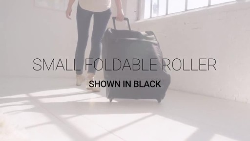 Vera Bradley Small Foldable Roller Luggage - image 1 from the video