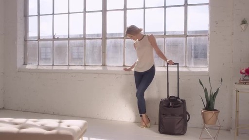 Vera Bradley Small Foldable Roller Luggage - image 9 from the video