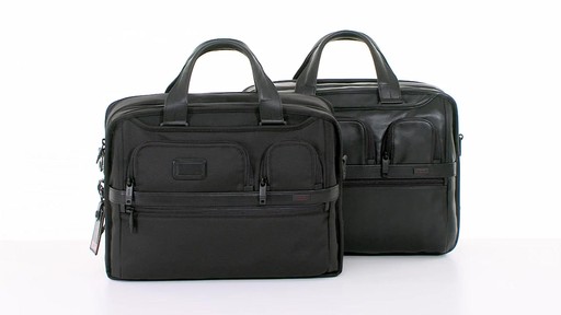 Tumi Alpha 2 Expandable Organizer Laptop Brief - eBags.com - image 1 from the video