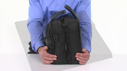 Tumi Alpha 2 Expandable Organizer Laptop Brief - eBags.com - image 4 from the video
