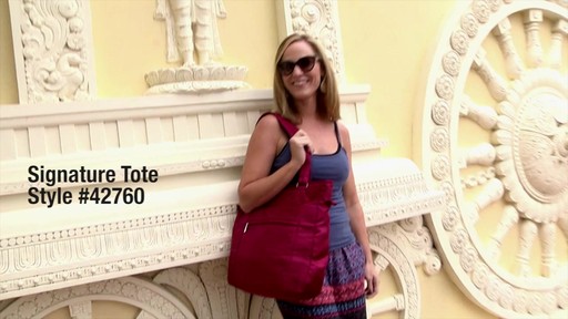 Travelon Anti-Theft Signature Tote - eBags.com - image 1 from the video
