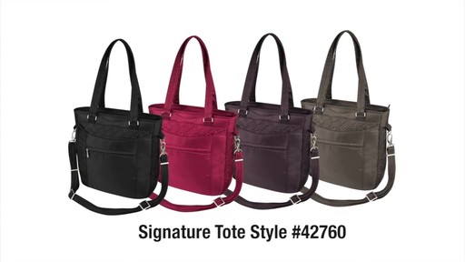 Travelon Anti-Theft Signature Tote - eBags.com - image 10 from the video