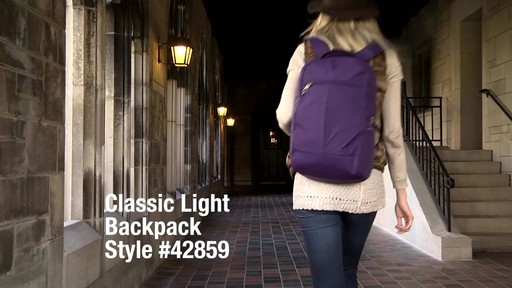 Travelon Anti-Theft Classic Backpack - Shop eBags.com - image 1 from the video