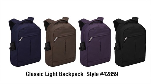 Travelon Anti-Theft Classic Backpack - Shop eBags.com - image 10 from the video