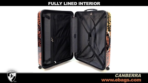 Heys USA Canberra 3 Piece Hardside Spinner Luggage Set  - image 7 from the video