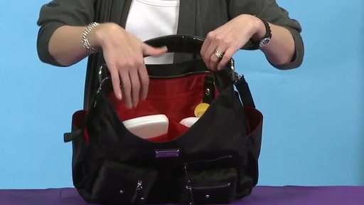 Amy MIchelle Lotus Diaper Bag - image 6 from the video