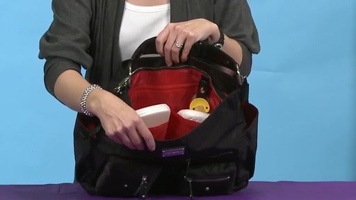 Amy MIchelle Lotus Diaper Bag - image 7 from the video