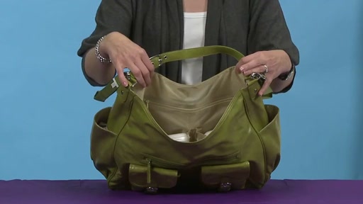 Amy MIchelle Sweet Pea Diaper Bag - image 7 from the video