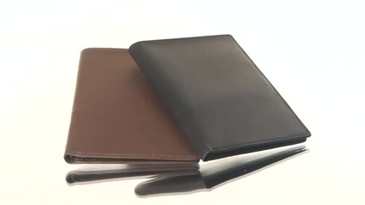 Royce Leather RFID Blocking Passport Currency Wallet  - image 1 from the video