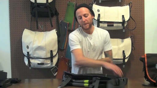 Timbuk2 D-lux Laptop Messenger Product Demo - image 10 from the video