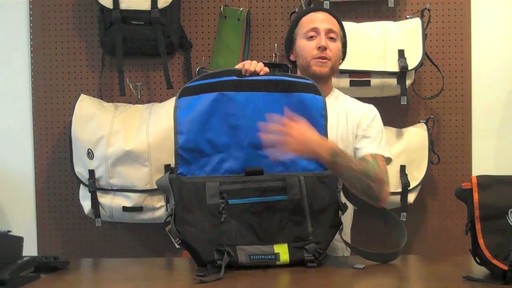 Timbuk2 D-lux Laptop Messenger Product Demo - image 6 from the video