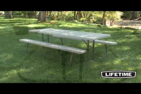 Lifetime® 8 ft Folding Picnic Table » Welcome to Costco Wholesale