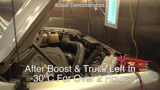 Extreme Temperature Test: NOCO Genius Boost, Lithium Ion Jump Starter - image 6 from the video