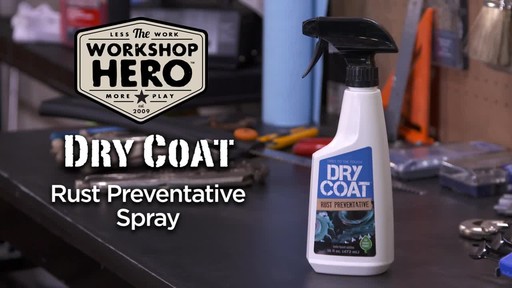 Workshop Hero Dry Coat Rust Preventative Spray  - image 2 from the video