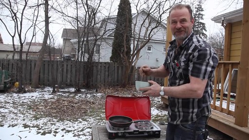Coleman FyreSergeant 2-Burner Grill Stove - Ron's Testimonial - image 3 from the video
