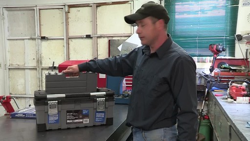 MAXIMUM Heavy-Duty Plastic Toolbox - Don's Testimonial - image 3 from the video